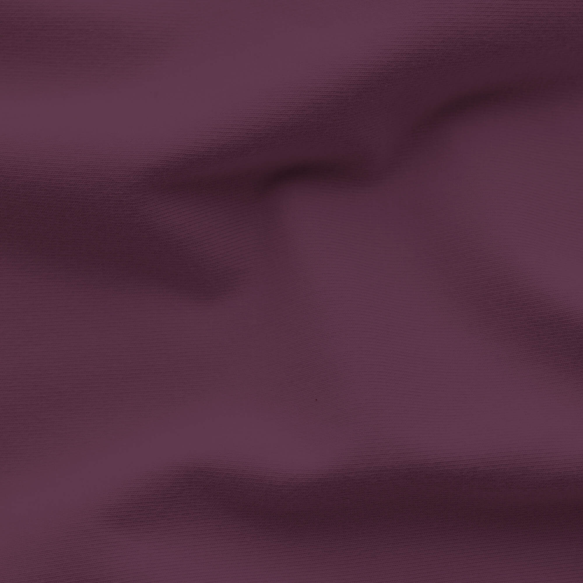 Spannbettlaken Pure Topper von Schlafgut in Farbe purple deep aus 95% Bio-Baumwolle und 5% Elasthan Stoff