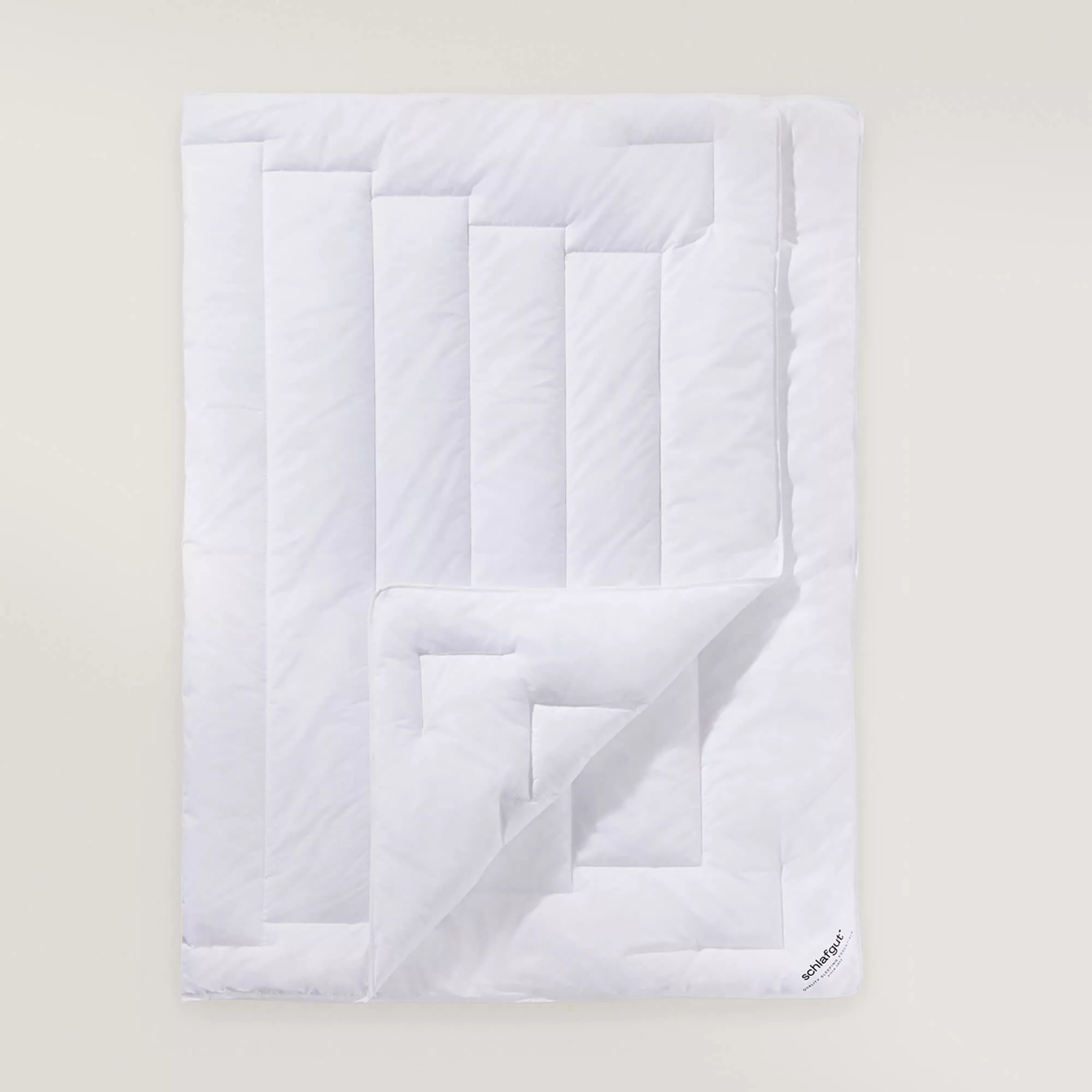 Faserdecke Premium Sommerbettdecke schlafgut 155x220cm