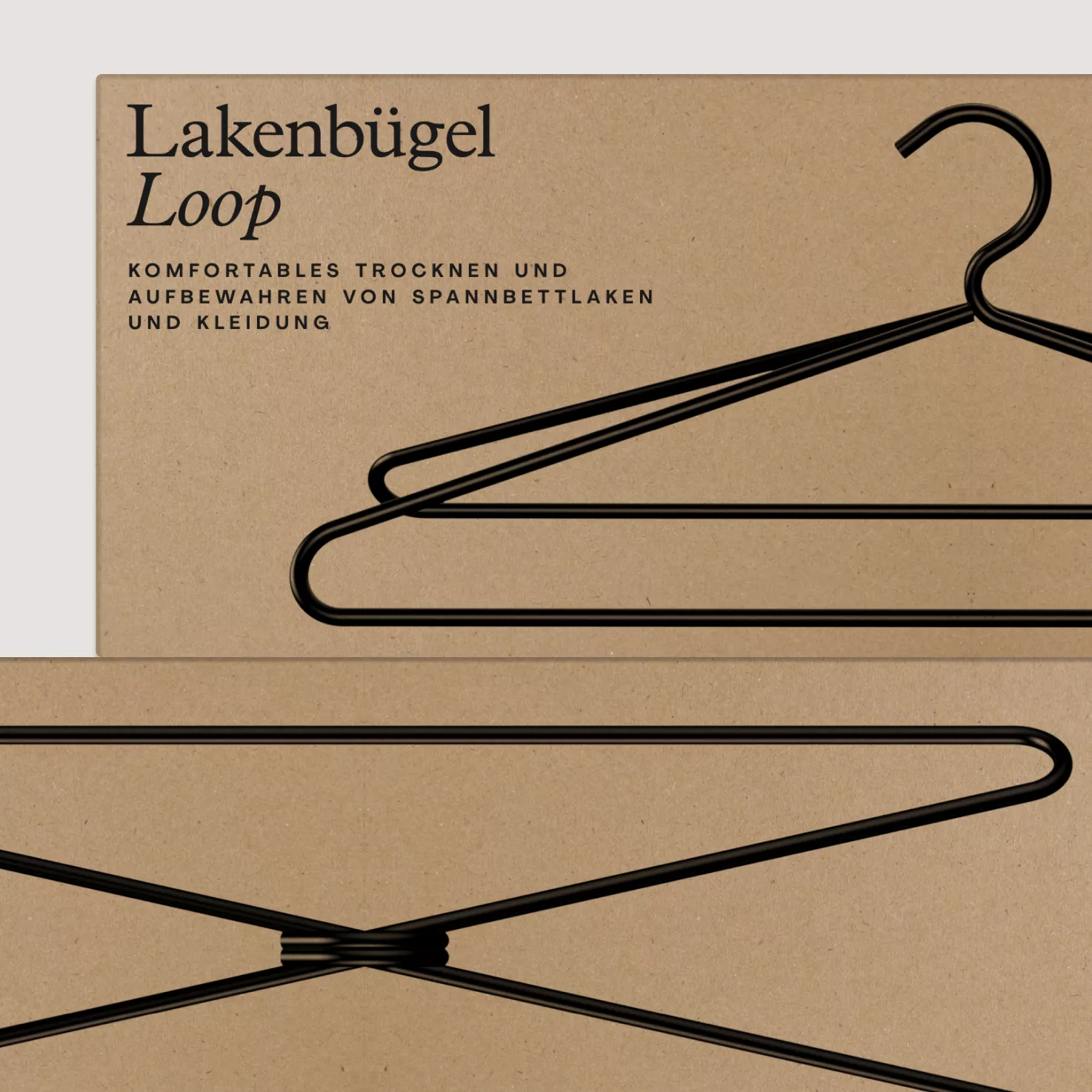 Loop Lakenbügel – Praktische & Ästhetische Lösung für Laken & Textilien