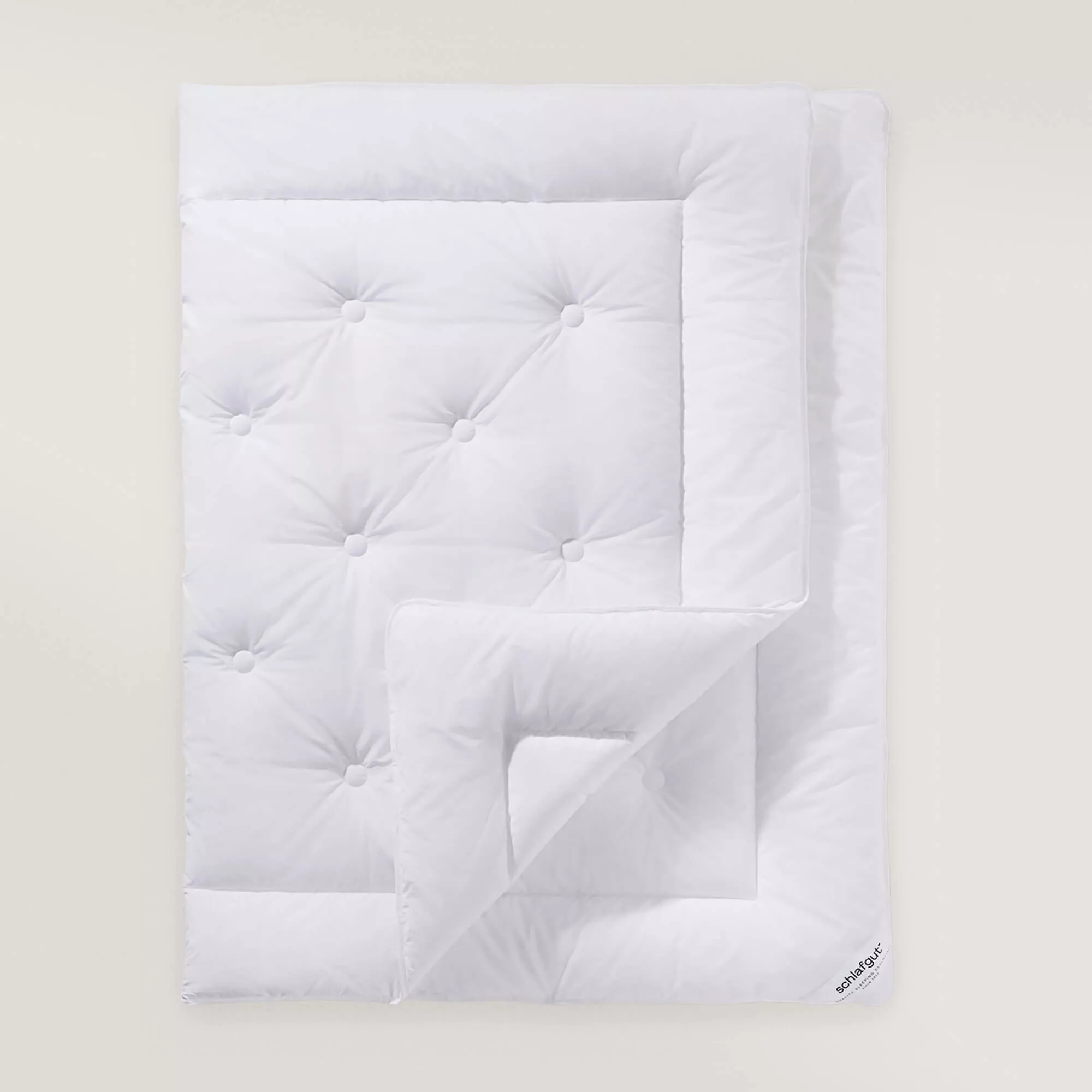 Faserdecke Pure Winterbettdecke schlafgut 200x200cm