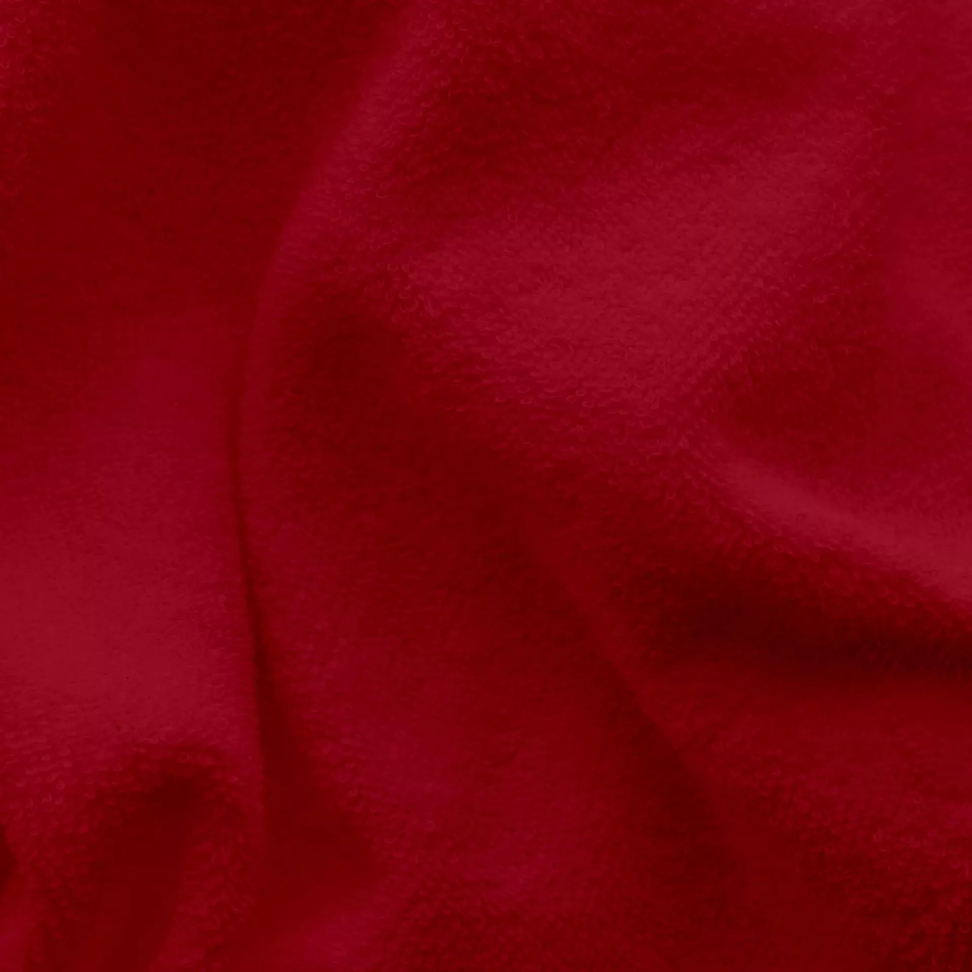 Spannbettlaken Frottex von Schlafgut in Farbe red deep aus 75% Bio-Baumwolle und 25% Polyester Stoff