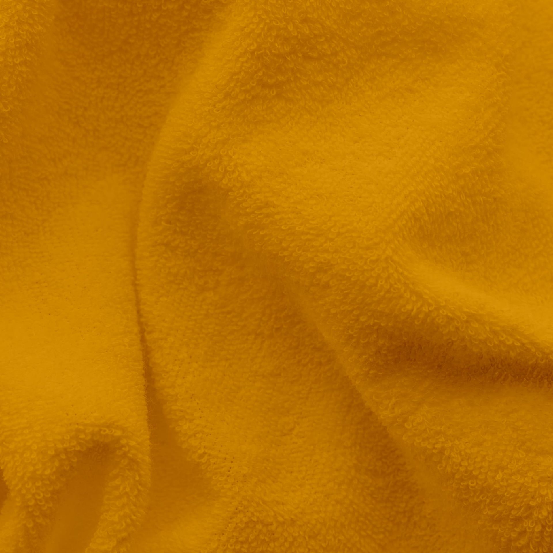 Spannbettlaken Frottex von Schlafgut in Farbe yellow deep aus 75% Bio-Baumwolle und 25% Polyester Stoff