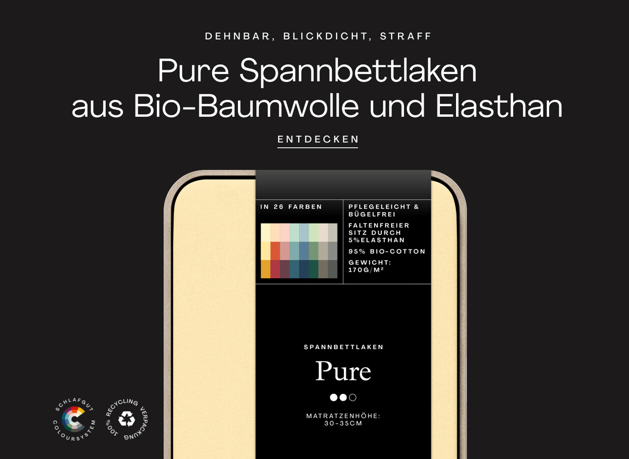 Premium Spannbettlaken