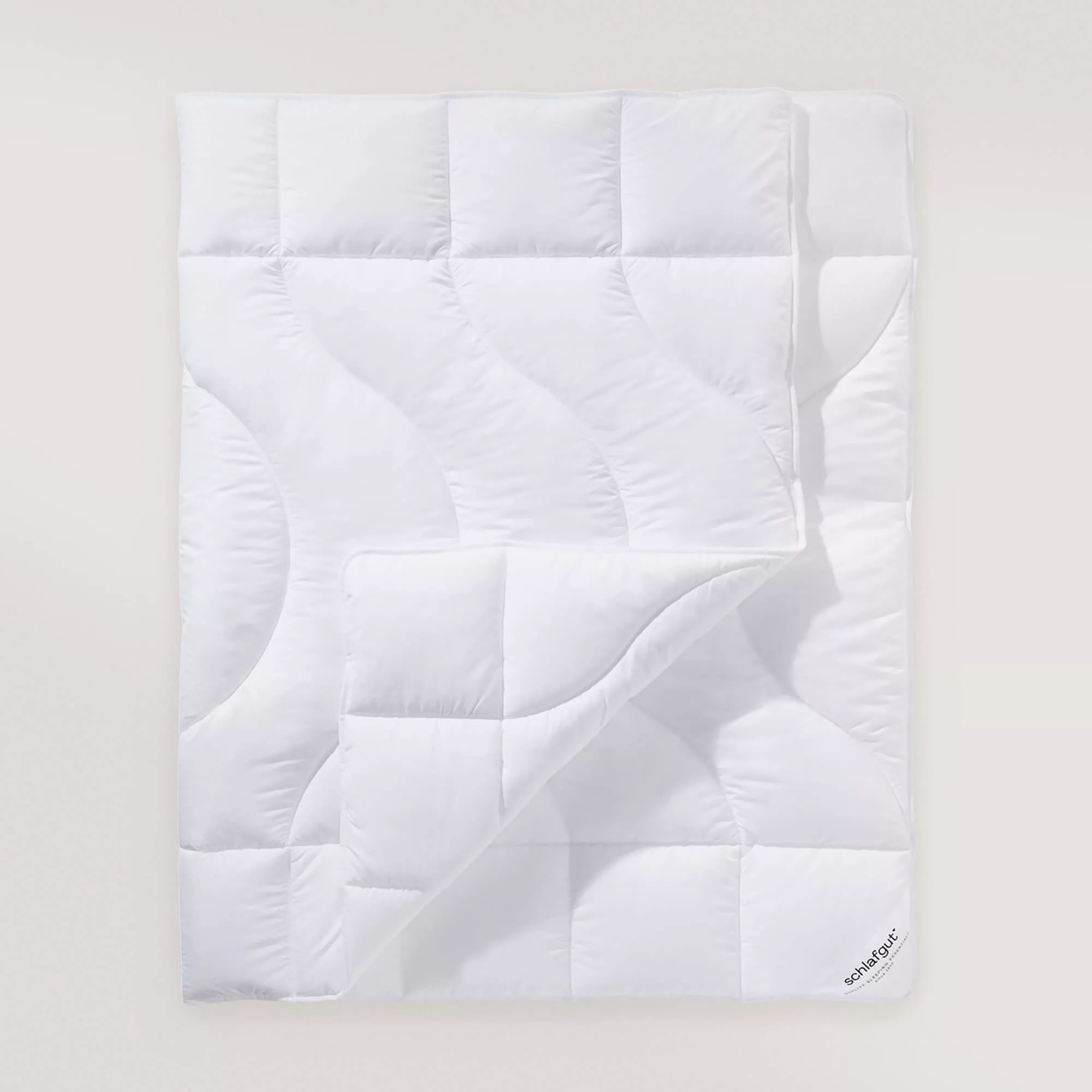 Faserdecke Pure Everydaybettdecke schlafgut 155x220cm