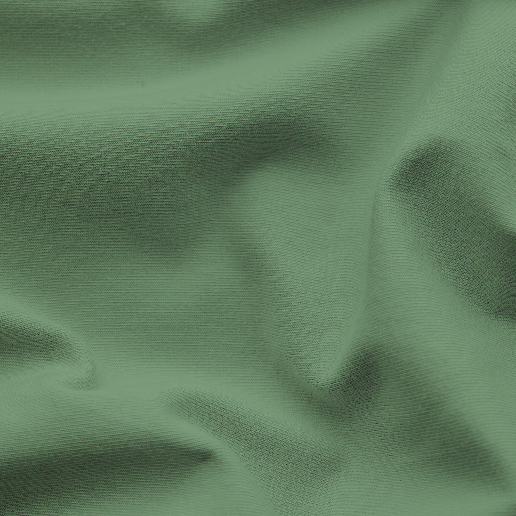 Spannbettlaken Easy Elasthan Topper von Schlafgut in Farbe green mid aus Baumwolle und Elasthan Stoff