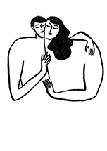Zeichnung Paerchen Zeichnung Paerchen
