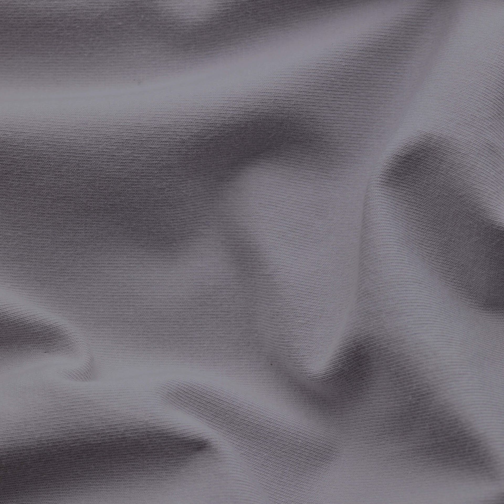 Spannbettlaken Easy von Schlafgut in Farbe grey mid aus 100% Baumwolle Stoff
