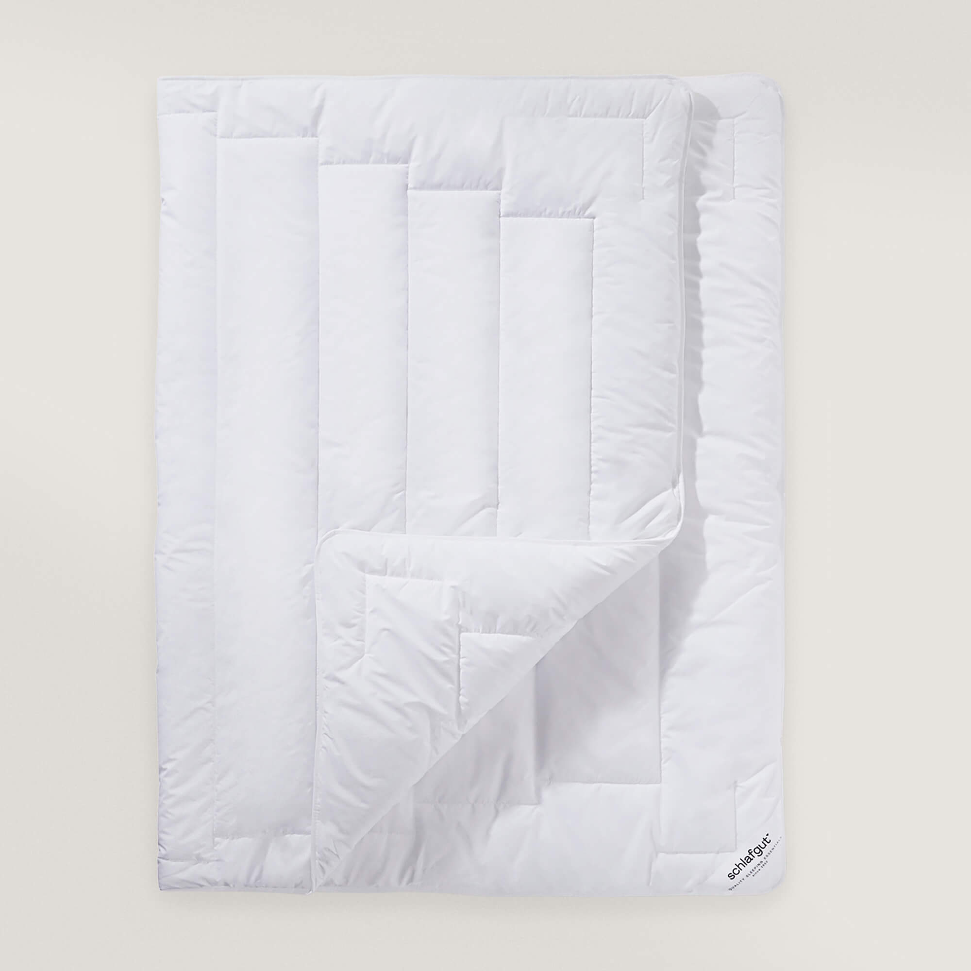 Faserdecke Premium Winterbettdecke schlafgut 155x220cm