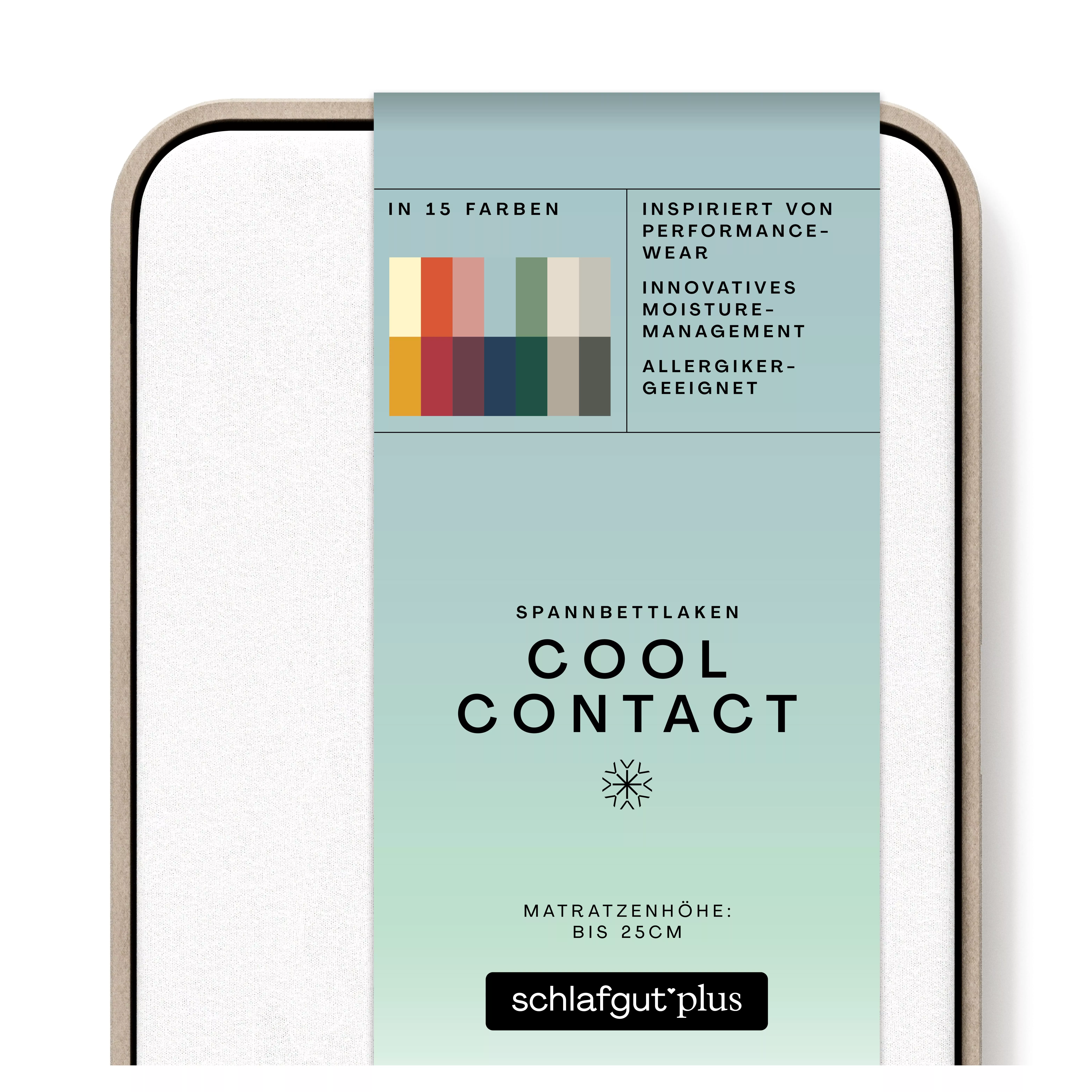 Cool Contact Fitted Sheet Plus  – Lightweight, Cooling & Antibacterial