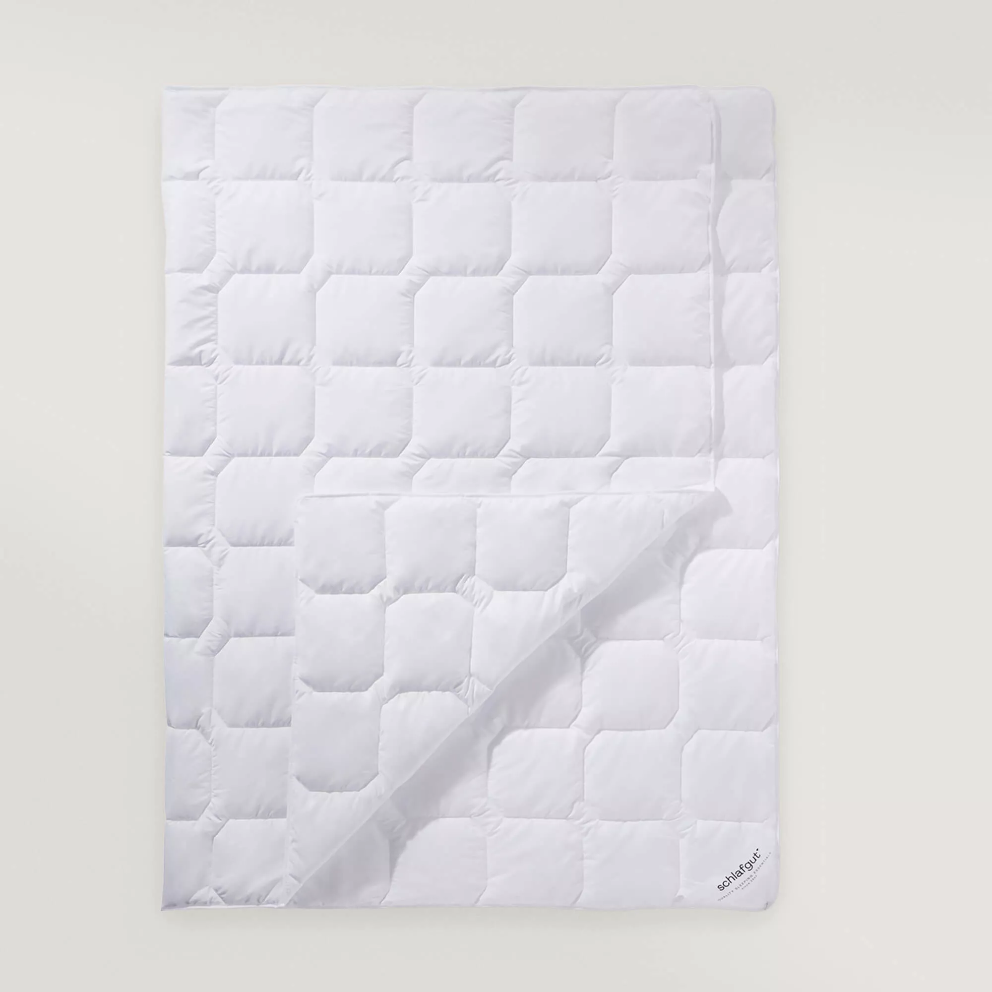 Faserdecke Pure Sommerbettdecke schlafgut 155x220cm