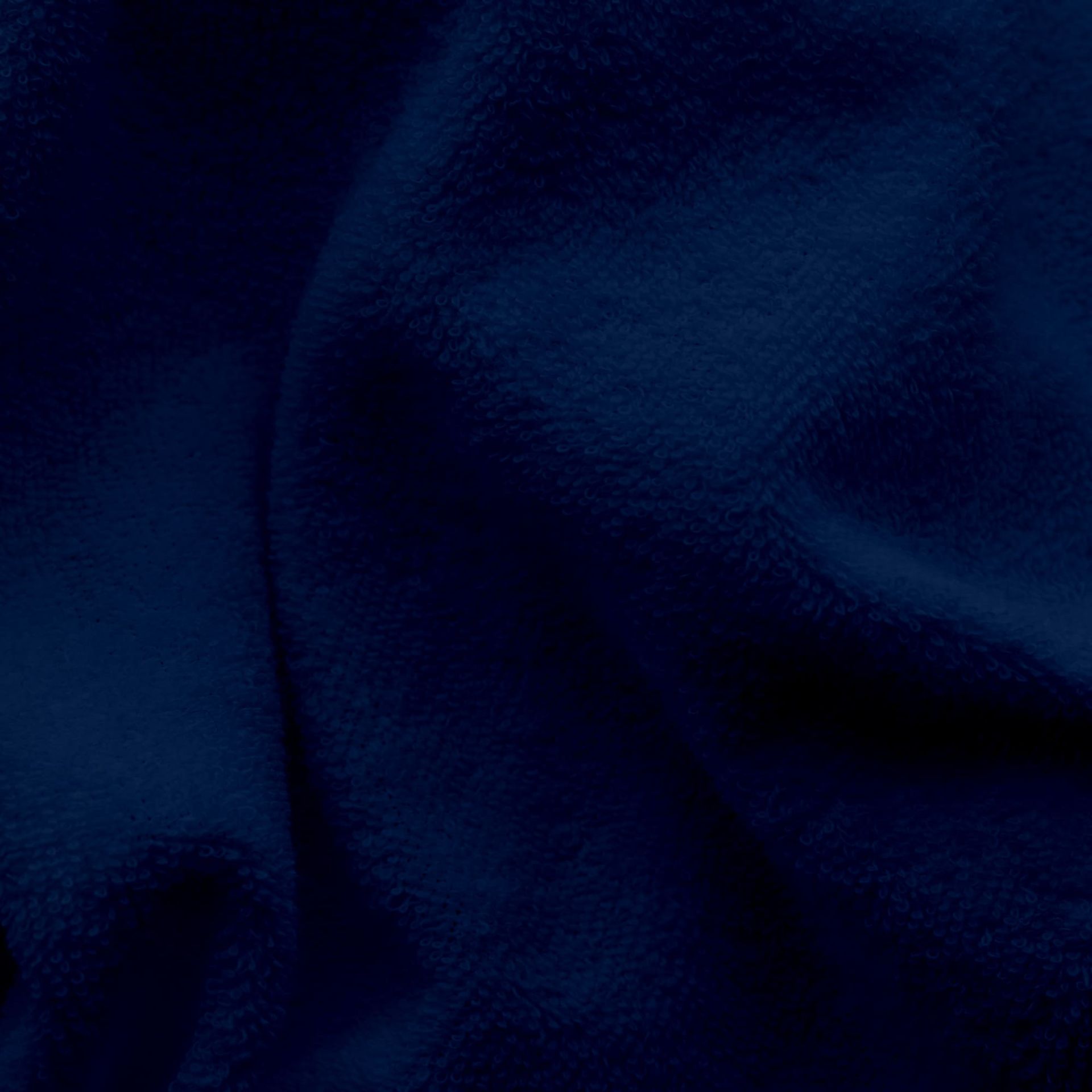 Spannbettlaken Frottex von Schlafgut in Farbe blue deep aus 75% Bio-Baumwolle und 25% Polyester Stoff