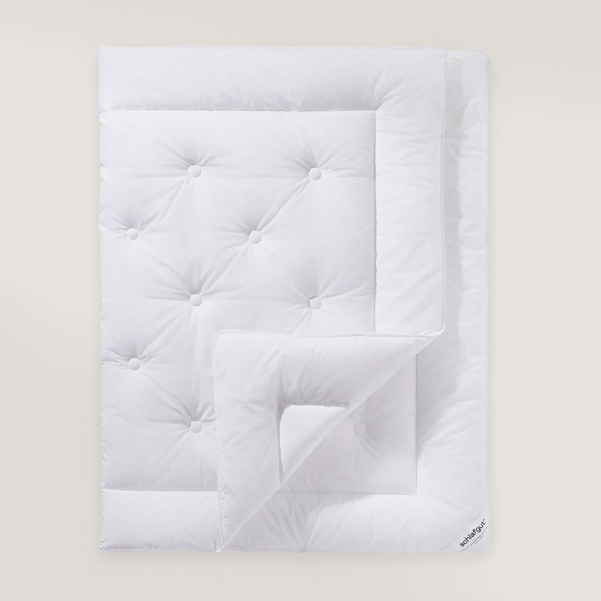 Faserdecke Pure Winterbettdecke schlafgut 135x200cm